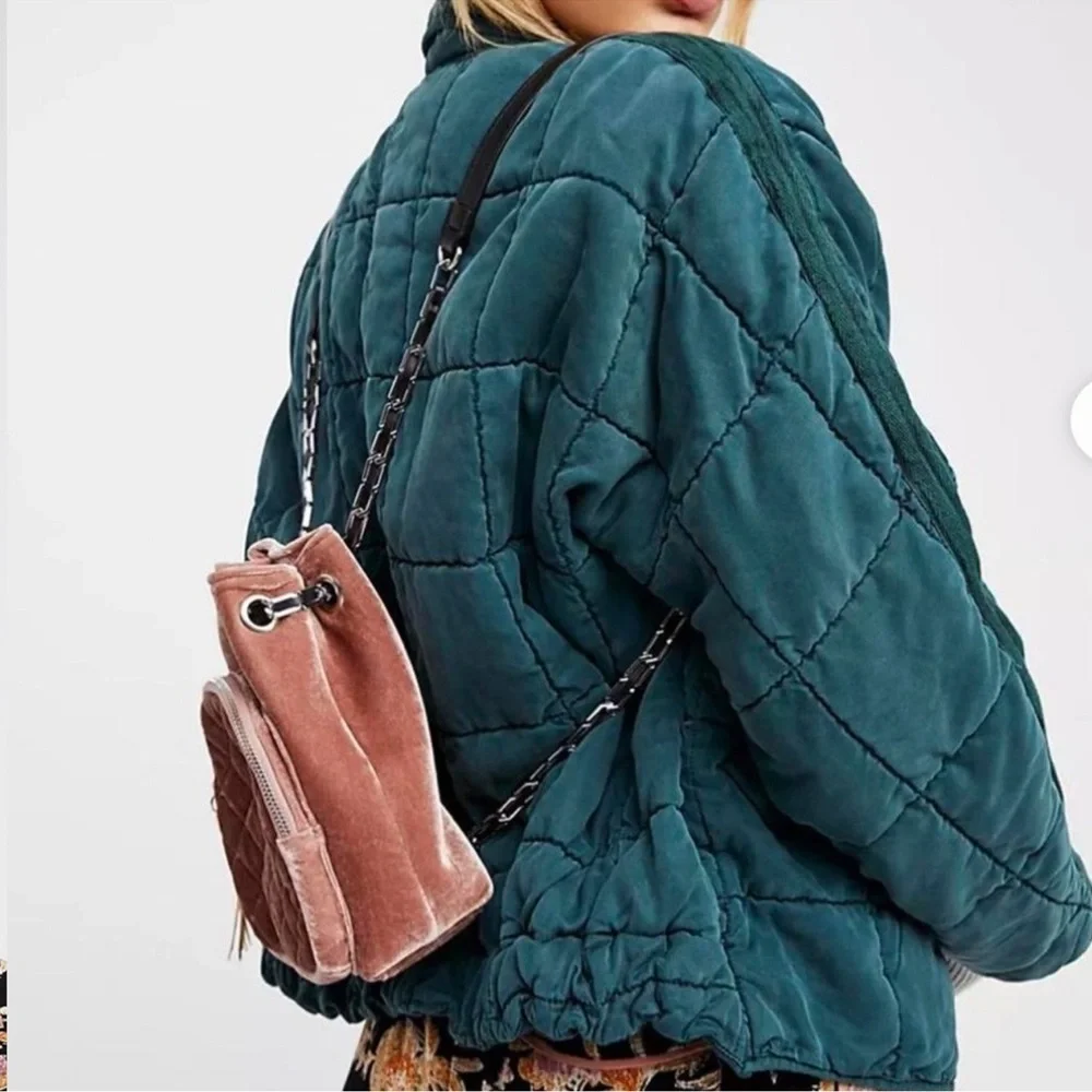 RARE Free People | Dolman Quilted Knit Jacket | Large